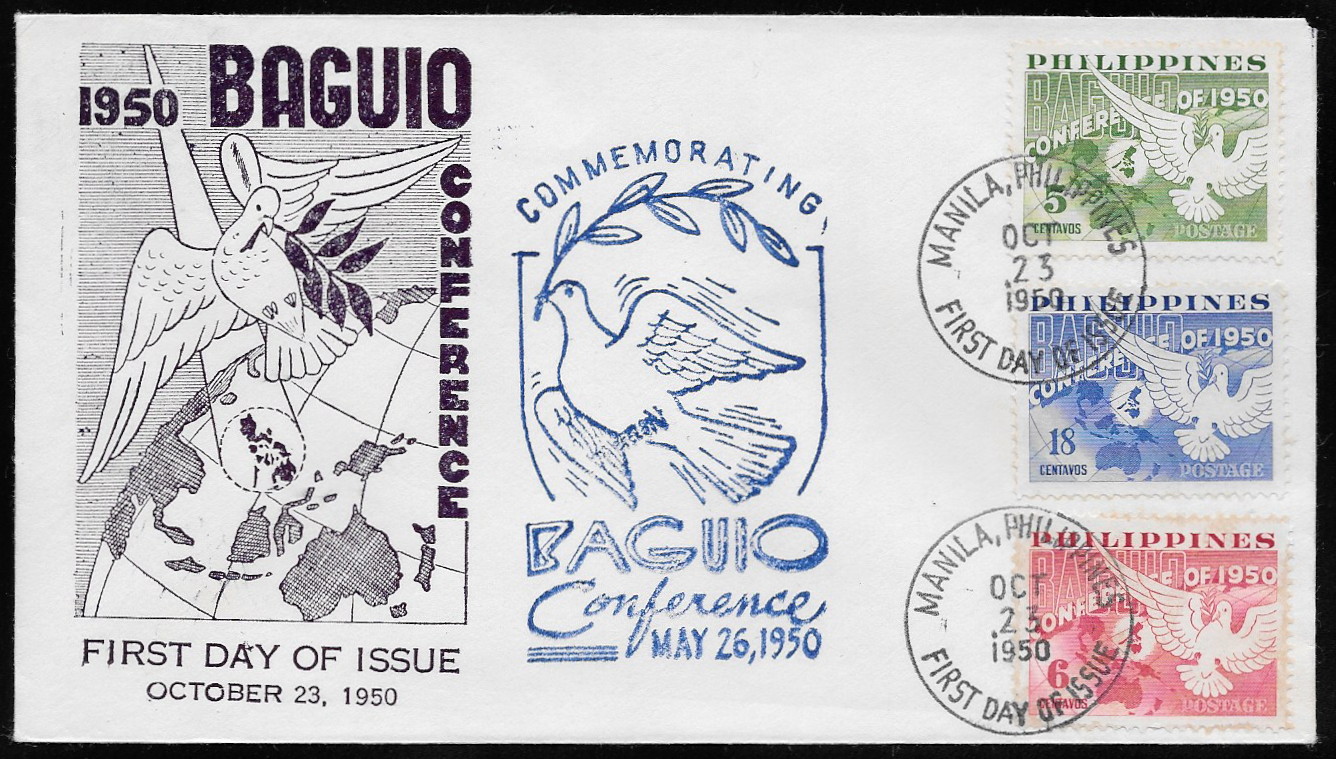 Philippines 1950 First Day Cover 